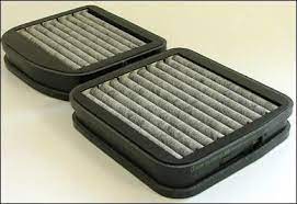 jeu de 2 filtres habitacle charbon actif