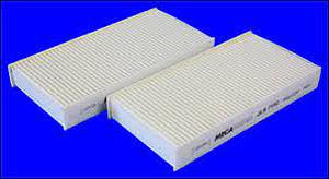 jeu de 2 filtres habitacle