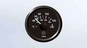 THERMOMETRE 120° 12/24V